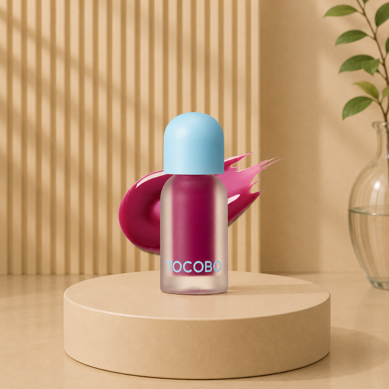TOCOBO Juicy Berry Plumping Lip Oil - Beery Brandy 4 gr