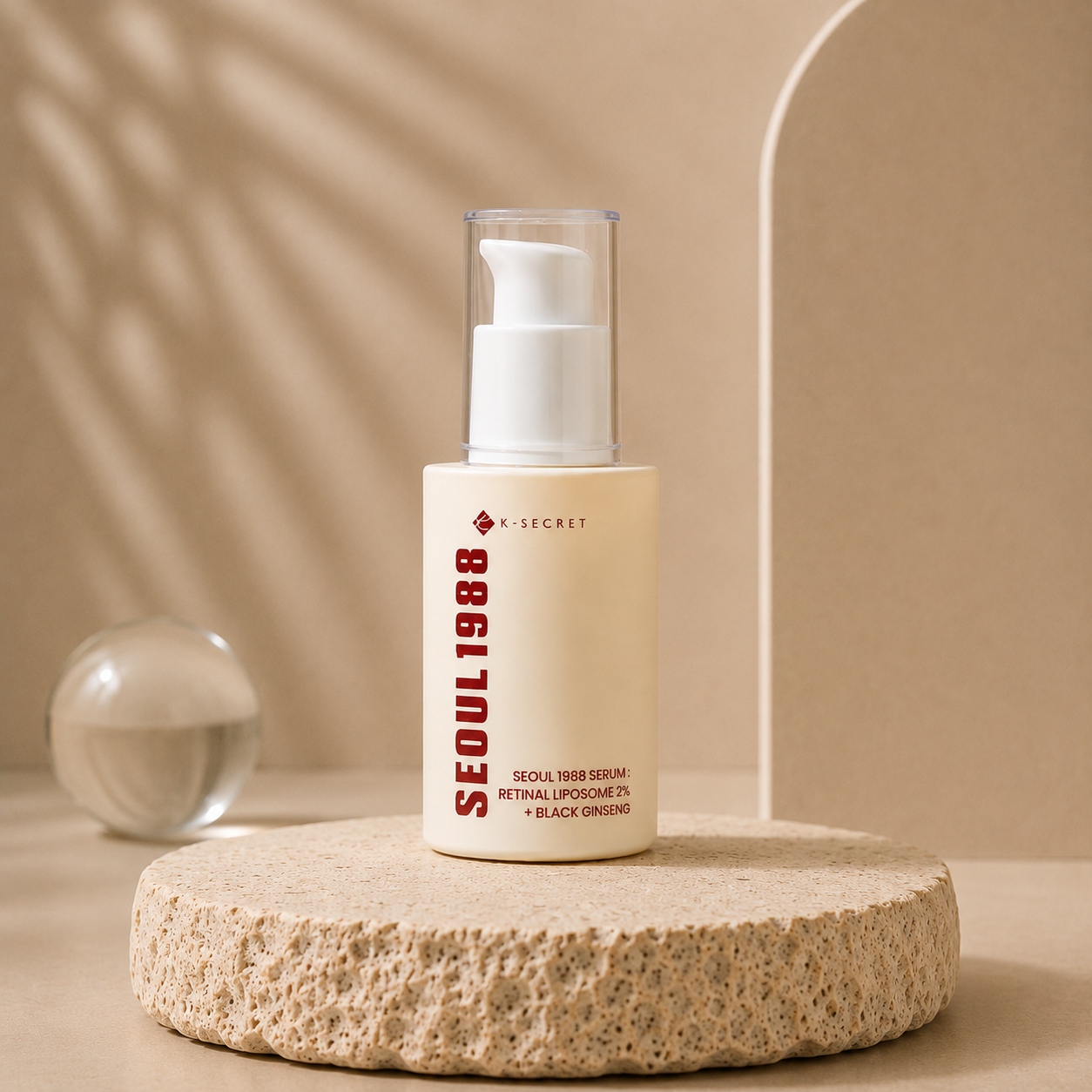 Seoul 1988 Serum: Retinal Liposome 2% + Black Ginseng 30 ml